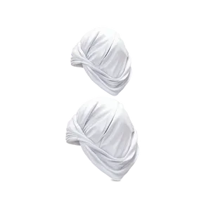 Minimalist White Turban Png 78 PNG image