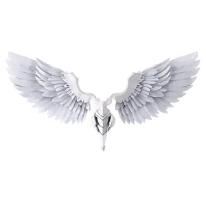 Minimalist White Wings PNG Oud PNG
