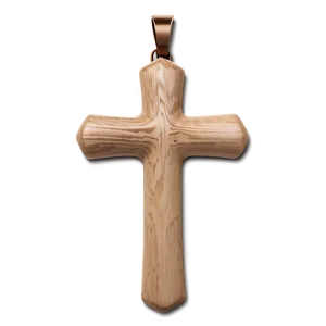 Minimalist Wooden Cross PNG Ygm62 PNG