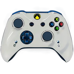 Minimalist Xbox Controller Art Png Aeg PNG image