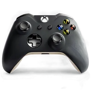 Minimalist Xbox Controller Art PNG Ele