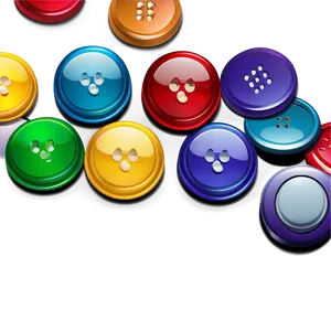 Minimalistic Buttons Png 06262024 PNG image