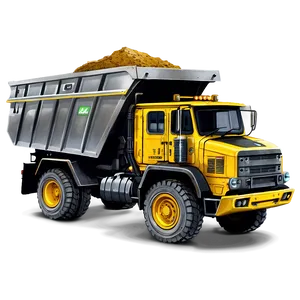 Mining Truck Industrial Site PNG 6 PNG