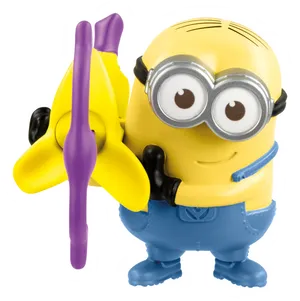 Minion Holding Banana Toy PNG image