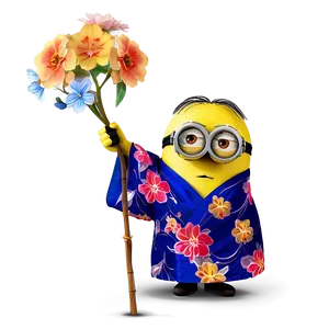 Minion In Kimono Png 58 PNG image