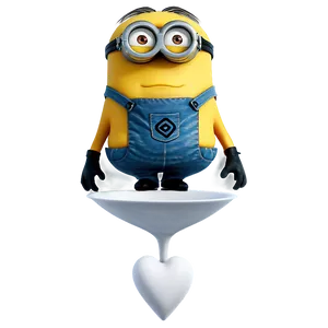 Minion Love Heart PNG 05232024