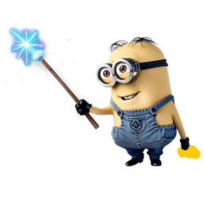 Minion With Magic Wand Png Qdh69 PNG image