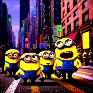 Minions In New York PNG Ajw59 PNG