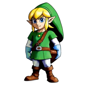 Minish Cap Link PNG Iyx