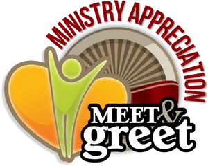 Ministry Appreciation Meetand Greet Logo PNG image