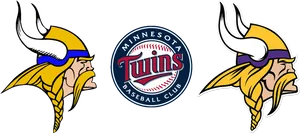 Minnesota Sports Team Logos PNG image