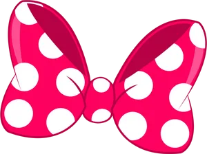 Minnie Mouse Bow Icon PNG image