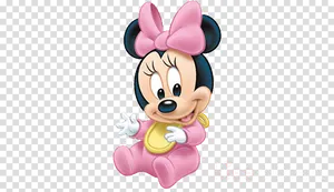 Minnie Mouse Cartoon Character PNG image