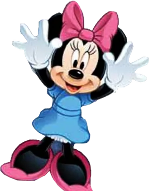 Minnie Mouse Cheerful Pose