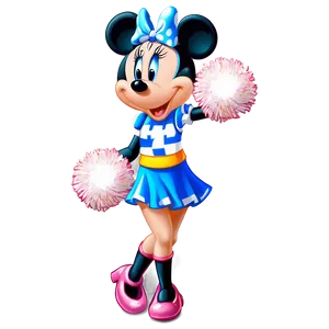 Minnie Mouse Cheerleader Png Cjs60 PNG image