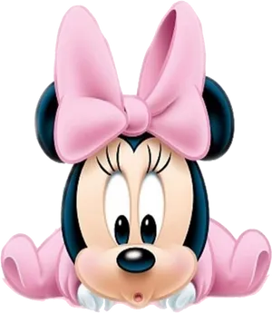 Minnie Mouse Classic Pose PNG image