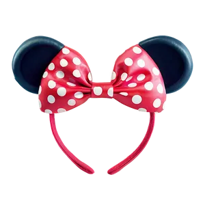 Minnie Mouse Ears B PNG image