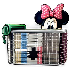 Minnie Mouse First Aid Kit Png 05242024 PNG image