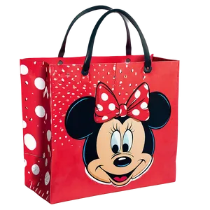 Minnie Mouse Shopping Bags Png 05242024 PNG image