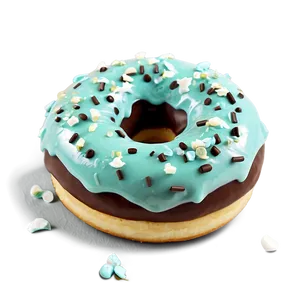 Mint Chocolate Chip Donut Png 29 PNG image