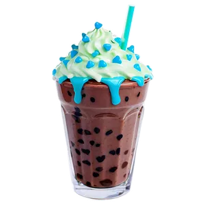 Mint Chocolate Chip Milkshake PNG 94