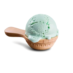Mint Ice Cream Scoop PNG Cuq69 PNG