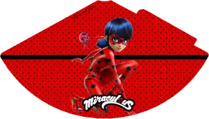 Miraculous Ladybug Hero Pose PNG image