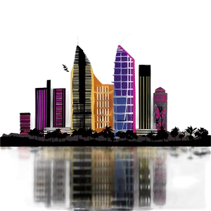 Mirage Mirage Cityscape PNG Lhm13