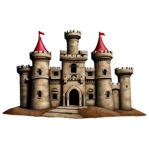 Mirage Of A Castle PNG 95