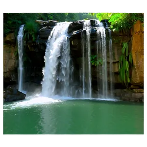 Mirage Of A Waterfall PNG 06252024