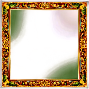 Mirror Frame Design PNG Chg66 PNG