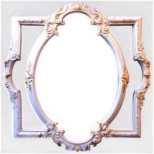 Mirror Frame Design PNG Dmw PNG