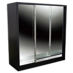 Mirrored Wardrobe Cabinet PNG Die16 PNG