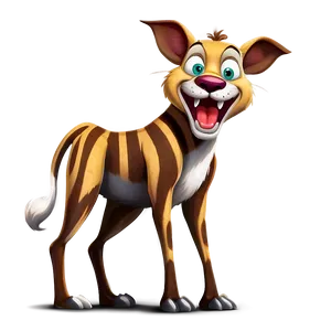 Mischevious Cartoon Animal Antics Png 06252024 PNG image