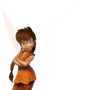 Mischevious Fairy Character PNG image