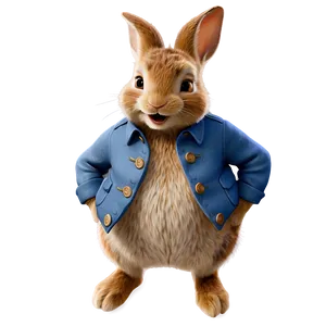 Mischievous Peter Rabbit PNG Fwj