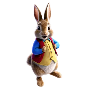 Mischievous Peter Rabbit PNG Pma61