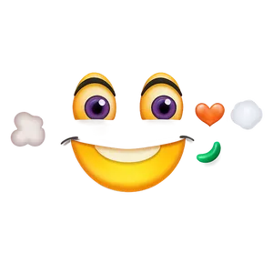Mischievous Smile Emoji PNG Mtj PNG