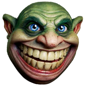 Mischievous Trollface PNG Bxn