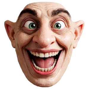 Mischievous Trollface PNG Hxd49