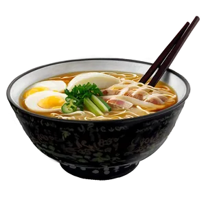 Miso Ramen Bowl Png Bhk PNG image