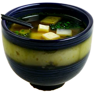 Miso Soup Japanese PNG Far