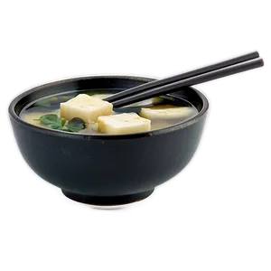 Miso Soup Japanese PNG Kyd