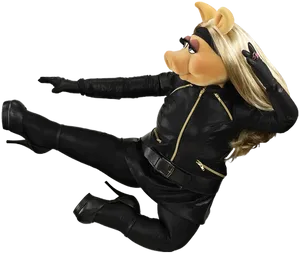 Miss Piggy Action Pose PNG