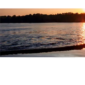 Mississippi River Sunset PNG 06252024 PNG