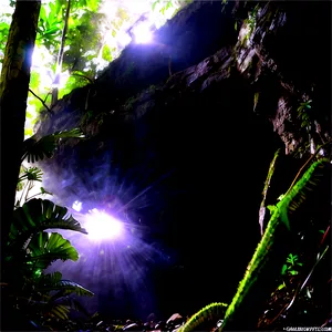 Misty Cave Exploration PNG 58 PNG
