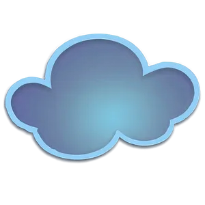 Misty Cloud Emoji PNG 38 PNG