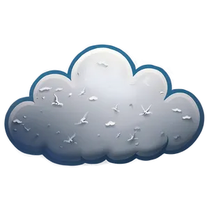 Misty Cloud Emoji PNG Oif56 PNG