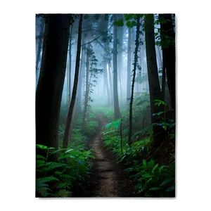 Misty Forest Trail PNG Eys PNG
