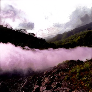 Misty Mountain Pass PNG Lqm PNG